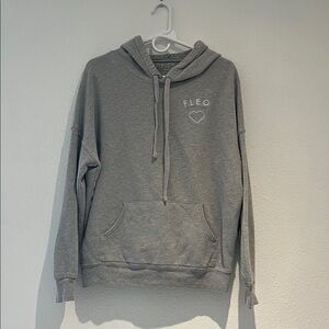 Fleo Oversized Gray Women's Hoodie